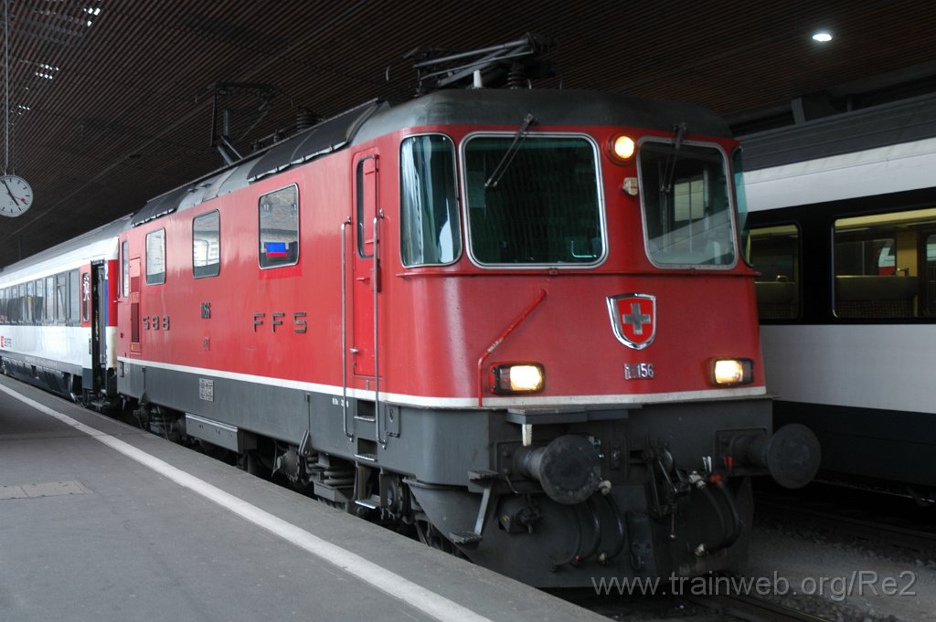 2079-0023-160311.jpg - SBB-CFF Re 4/4'' 11156 / Zürich HB 16.3.2011