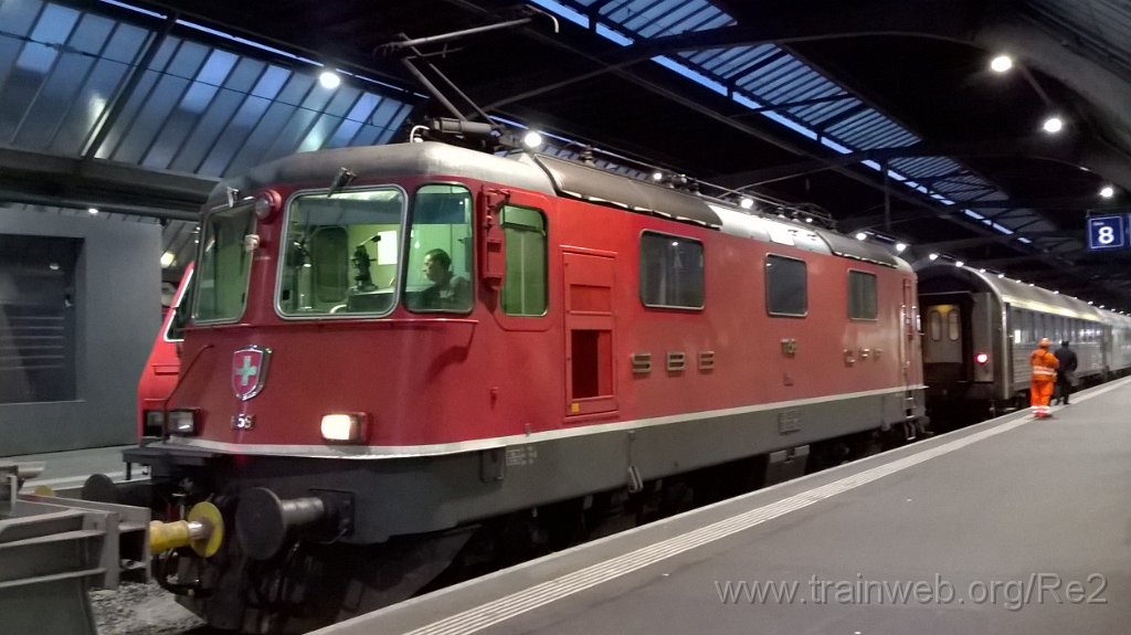 3673-0011-020915.jpg - SBB-CFF Re 4/4'' 11156 / Zürich HB 2.9.2015