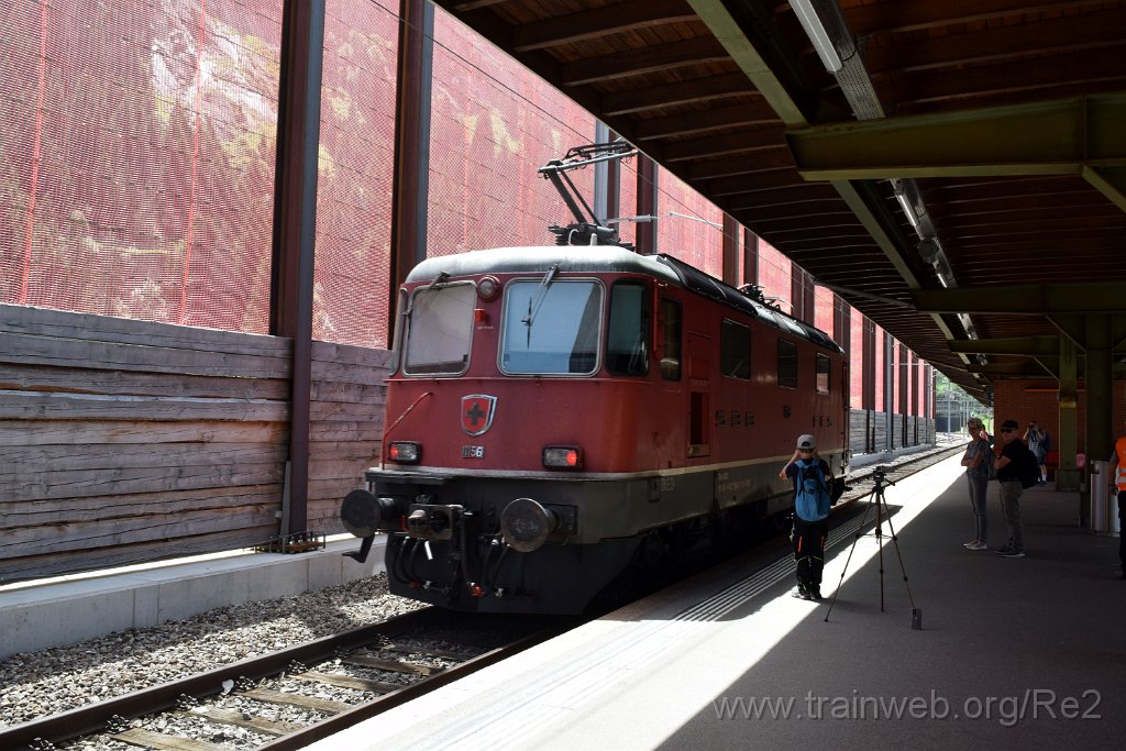 8060-0043-180622.jpg - SBB-CFF Re 4/4'' 11156 (Re 420.156-2)  (Re 91 85 4 420 156-2 CH-SBB) / Göschenen 18.6.2022