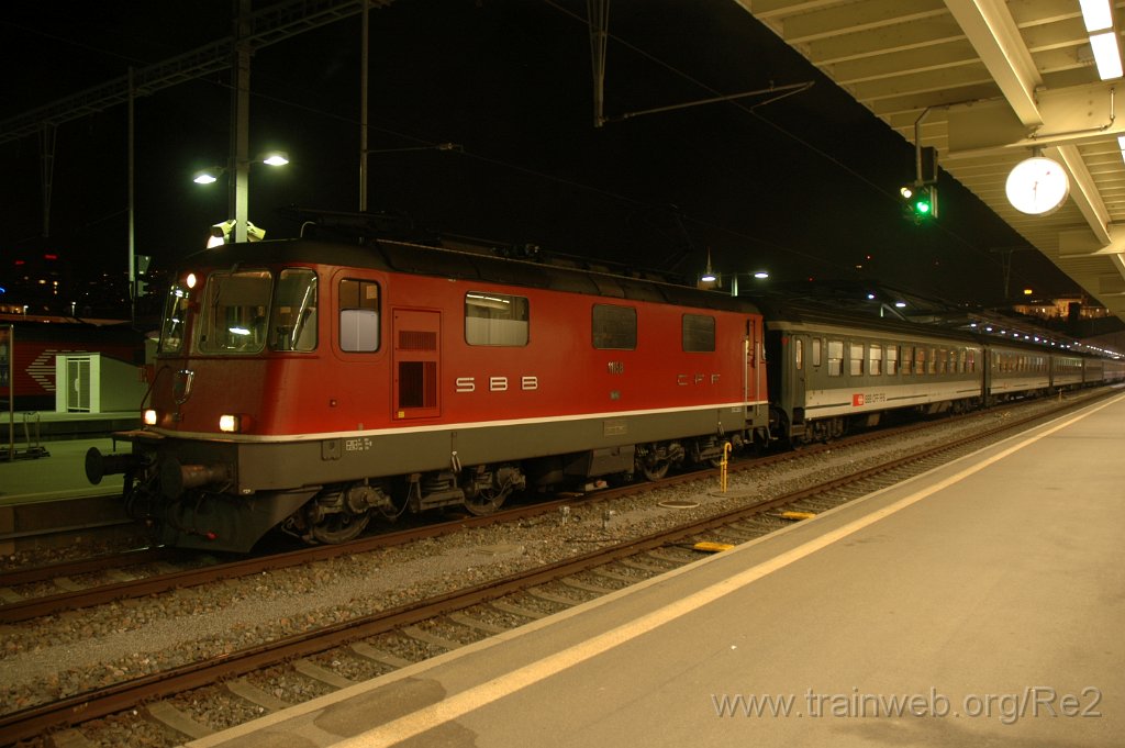 2255-0032-161111.jpg - SBB-CFF Re 4/4'' 11158 / Zürich HB 16.11.2011