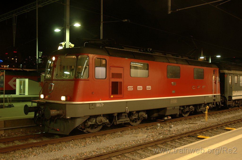 2255-0037-161111.jpg - SBB-CFF Re 4/4'' 11158 / Zürich HB 16.11.2011