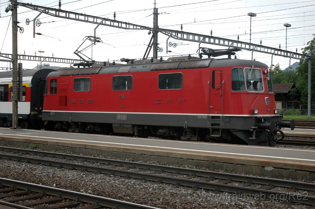 2484-0043-030712.jpg - SBB-CFF Re 4/4'' 11159 / Arth-Goldau 3.7.2012