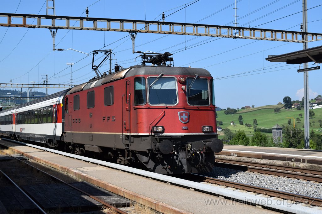 4129-0038-120916.jpg - SBB-CFF Re 4/4'' 11159 (Re 420.159-6)  (Re 91 85 4 420 159-6 CH-SBB) / Immensee 12.9.2016