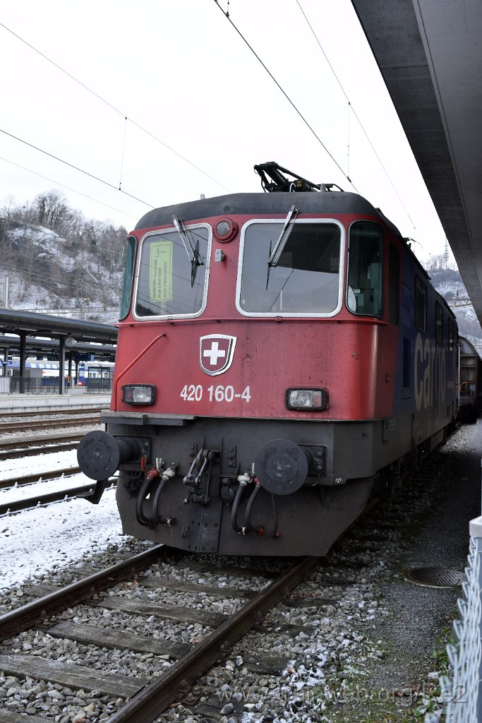 5259-0021-030119.jpg - SBBC Re 420.160-4 (Re 91 85 4 420 160-4 CH-SBBC) / Ziegelbrücke 3.1.2019