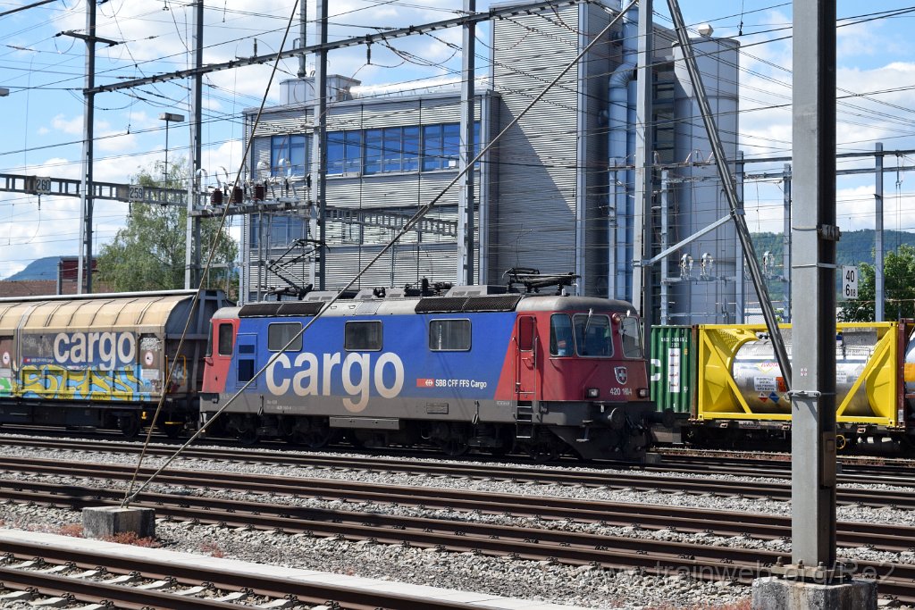 5550-0015-310519.jpg - SBBC Re 420.160-4 (Re 91 85 4 420 160-4 CH-SBBC) / Aarau (Torfeld) 31.5.2019
