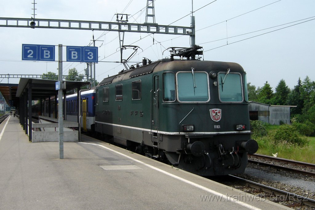 1189-0022-160606.jpg - SBB-CFF Ref 4/4'' 11161 / Bubikon 16.6.2006