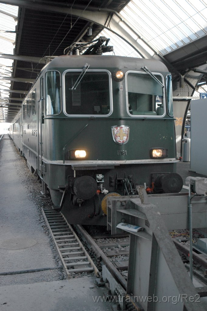 2464-0049-280612.jpg - SBB-CFF Re 4/4'' 11161 / Zürich HB 28.6.2012