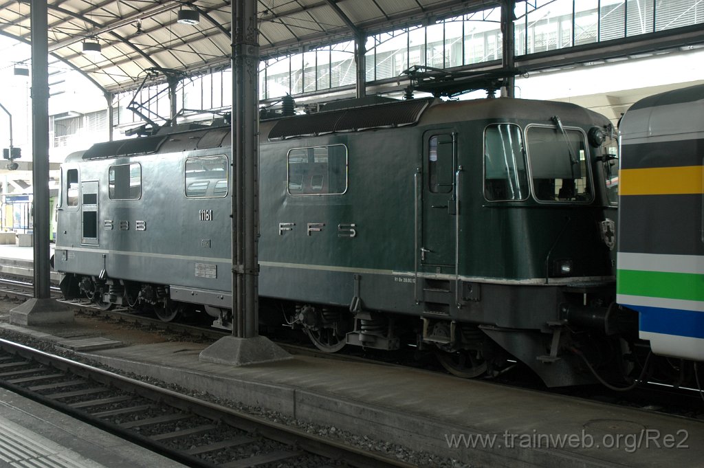 2792-0030-070513.jpg - SBB-CFF Re 4/4'' 11161 / Luzern 7.5.2013