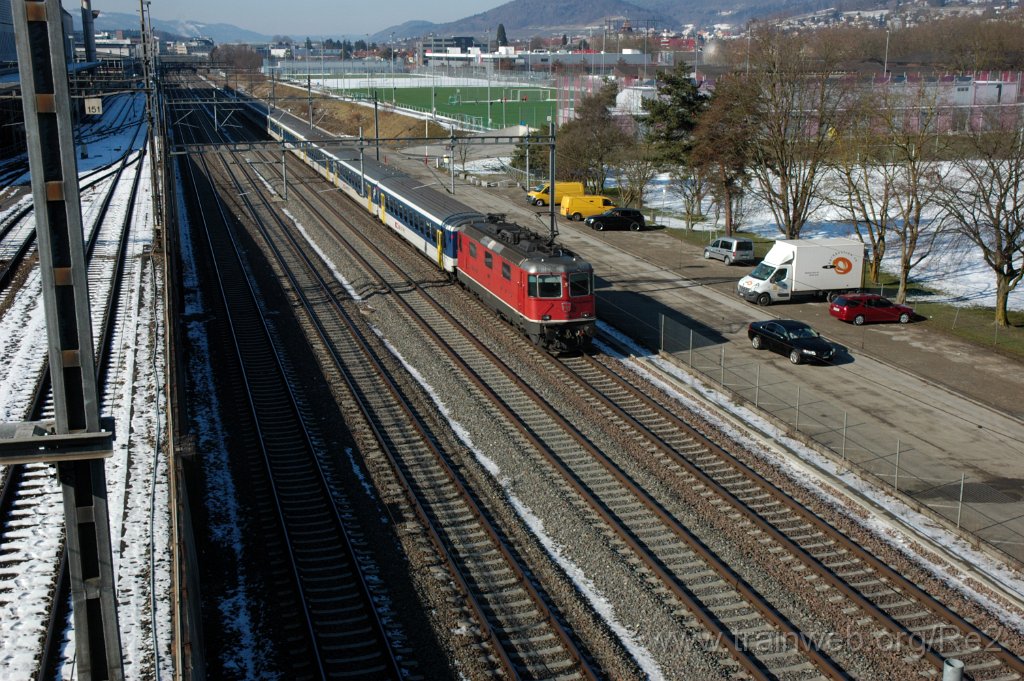 3497-0011-100215.jpg - SBB-CFF Re 4/4'' 11164 / Zürich-Mülligen (Hermetschloobrücke) 10.2.2015