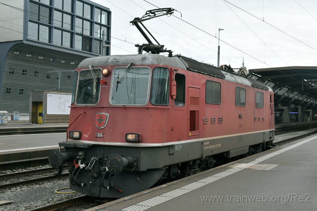 8281-0046-151122.jpg - SBB-CFF Re 4/4'' 11164 (Re 420.164-6)  (Re 91 85 4 420 164-6 CH-SBB) / Zürich HB 15.11.2022