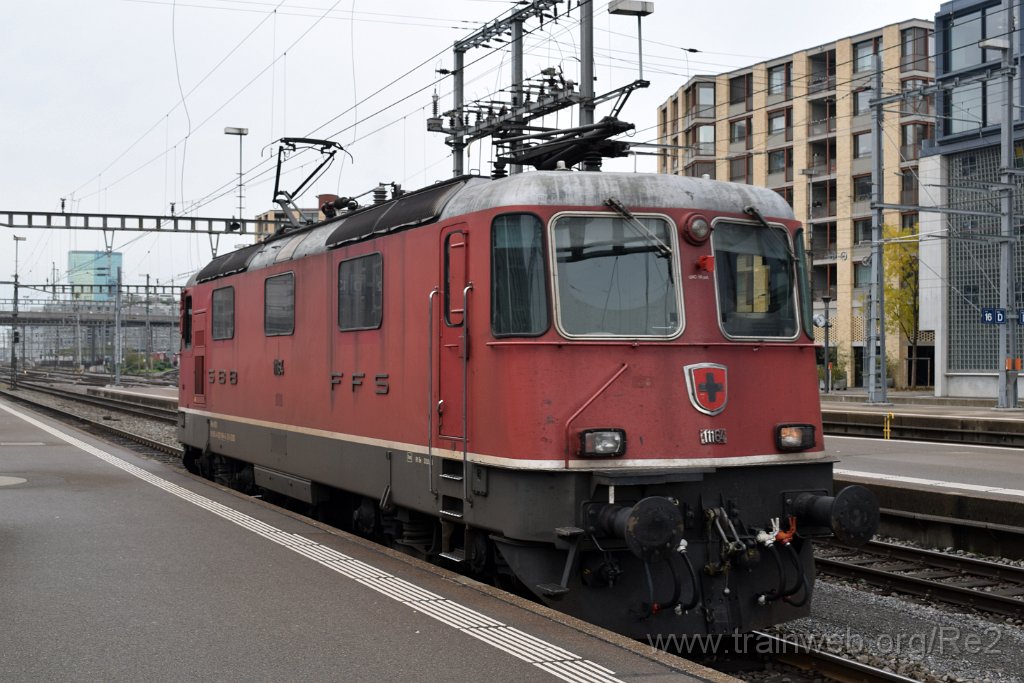 8281-0048-151122.jpg - SBB-CFF Re 4/4'' 11164 (Re 420.164-6)  (Re 91 85 4 420 164-6 CH-SBB) / Zürich HB 15.11.2022