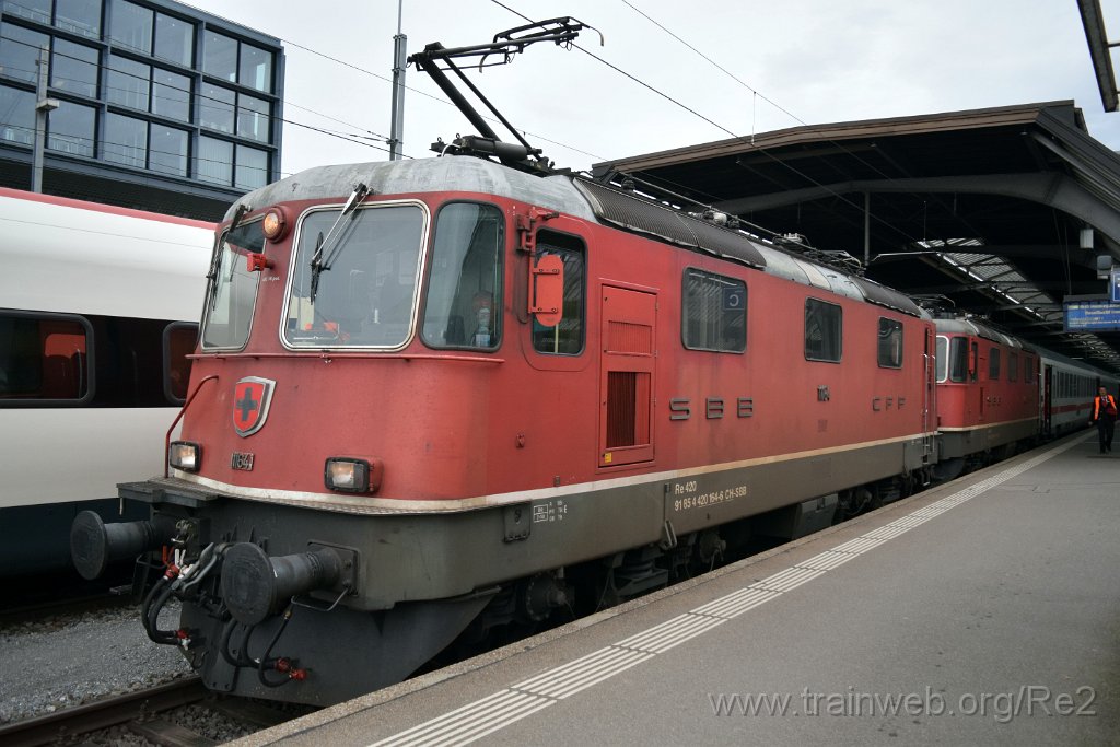 9019-0006-310324.jpg - SBB-CFF Re 4/4'' 11164 (Re 420.164-6)  (Re 91 85 4 420 164-6 CH-SBB) + SBB-CFF Re 4/4'' 11299 (Re 420.299-0)  (Re 91 85 4 420 299-0 CH-SBB) / Zürich HB 31.3.2024