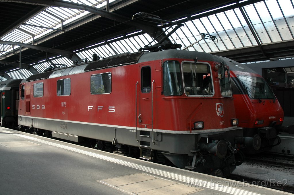 3169-0023-170614.jpg - SBB-CFF Re 4/4'' 11172 / Zürich HB 17.6.2014