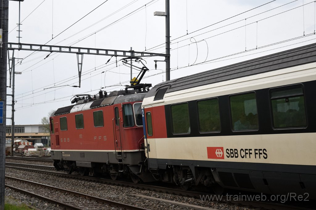 5414-0047-160419.jpg - SBB-CFF Re 4/4'' 11172 (Re 420.172-9)  (Re 91 85 4 420 172-9 CH-SBB) / Rümlang 16.4.2019