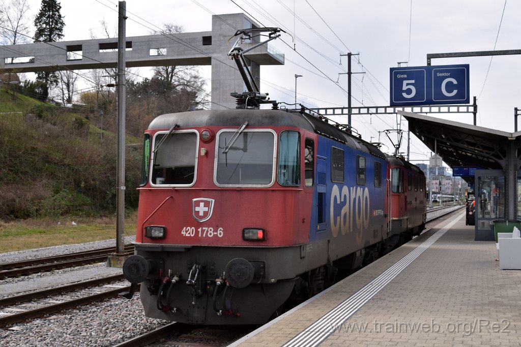 5893-0006-140320.jpg - SBBC Re 4/4'' 11256 (Re 420.256-0)  (Re 91 85 4 420 256-0 CH-SBBC) + SBBC Re 420.178-6 (Re 91 85 4 420 178-6 CH-SBBC) / Rorschach 14.3.2020