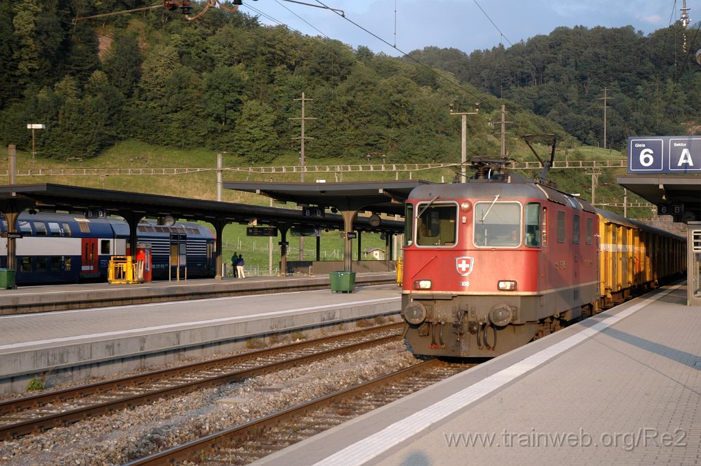 3190-0049-260614.jpg - SBB-CFF Re 4/4'' 11188 / Ziegelbrücke 26.6.2014