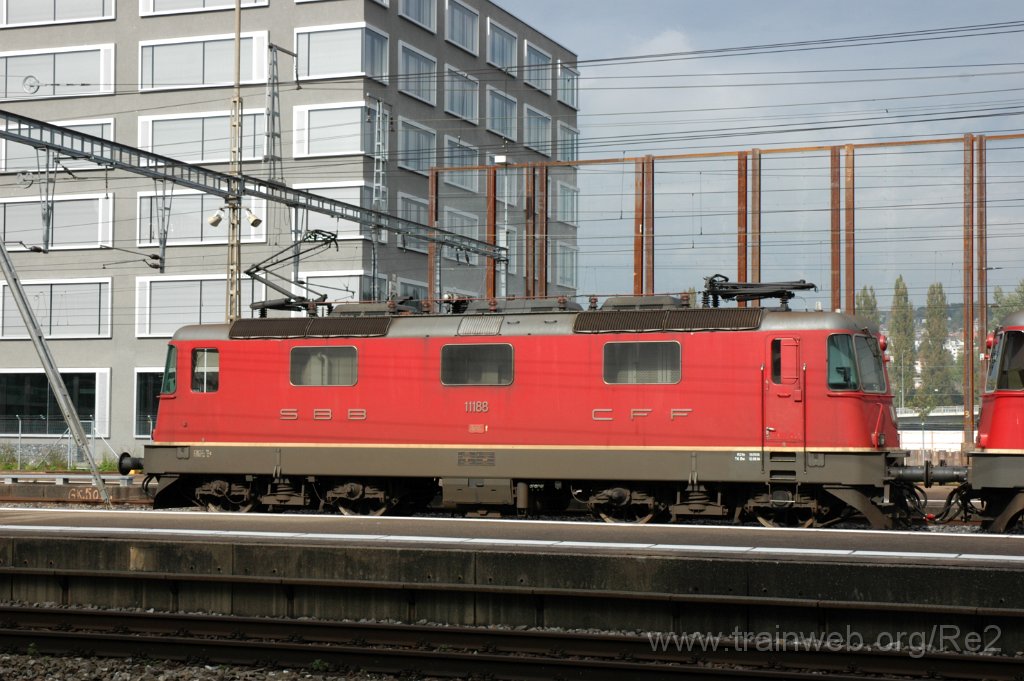 3322-0030-081014.jpg - SBB-CFF Re 4/4'' 11188 / Zürich-Altstetten 8.10.2014