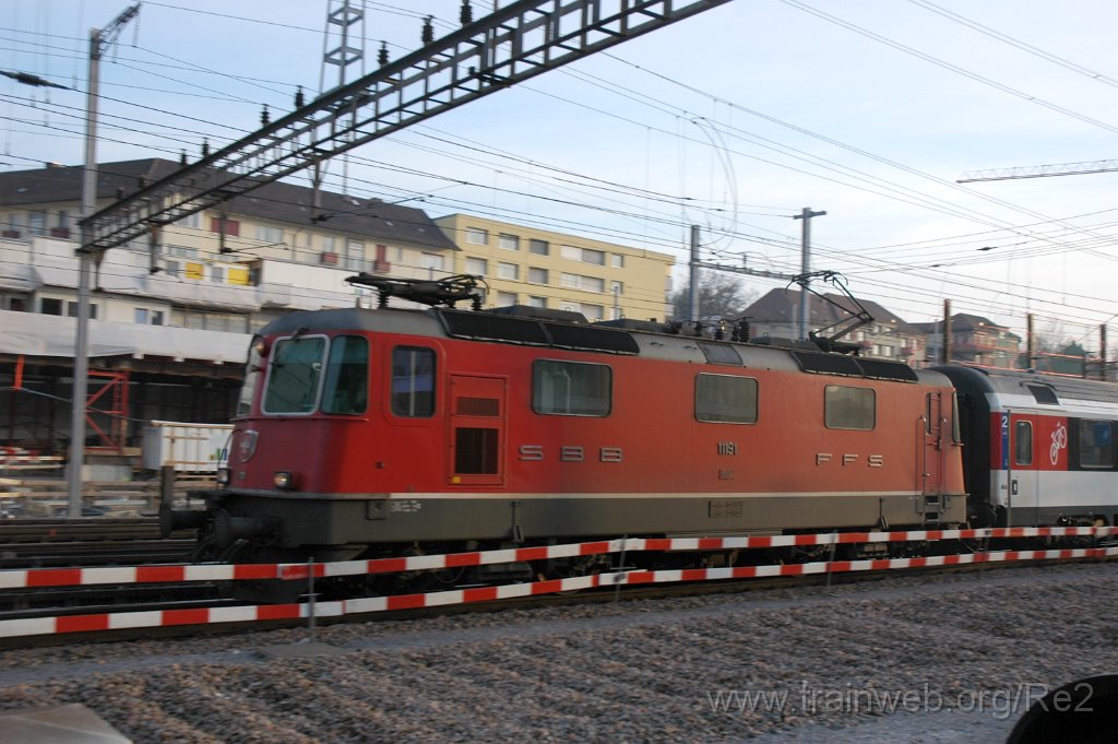 2074-0015-040311.jpg - SBB-CFF Re 4/4'' 11191 / Zürich-Oerlikon 4.3.2011