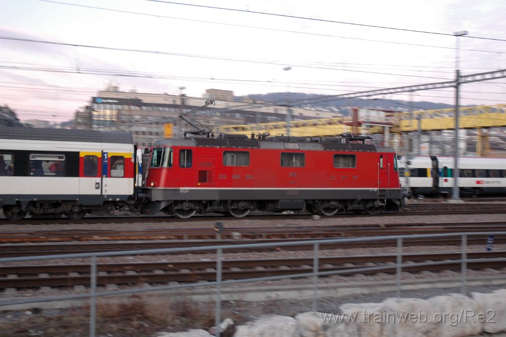 2318-0016-210212.jpg - SBB-CFF Re 4/4'' 11191 / Zürich HB 21.2.2012