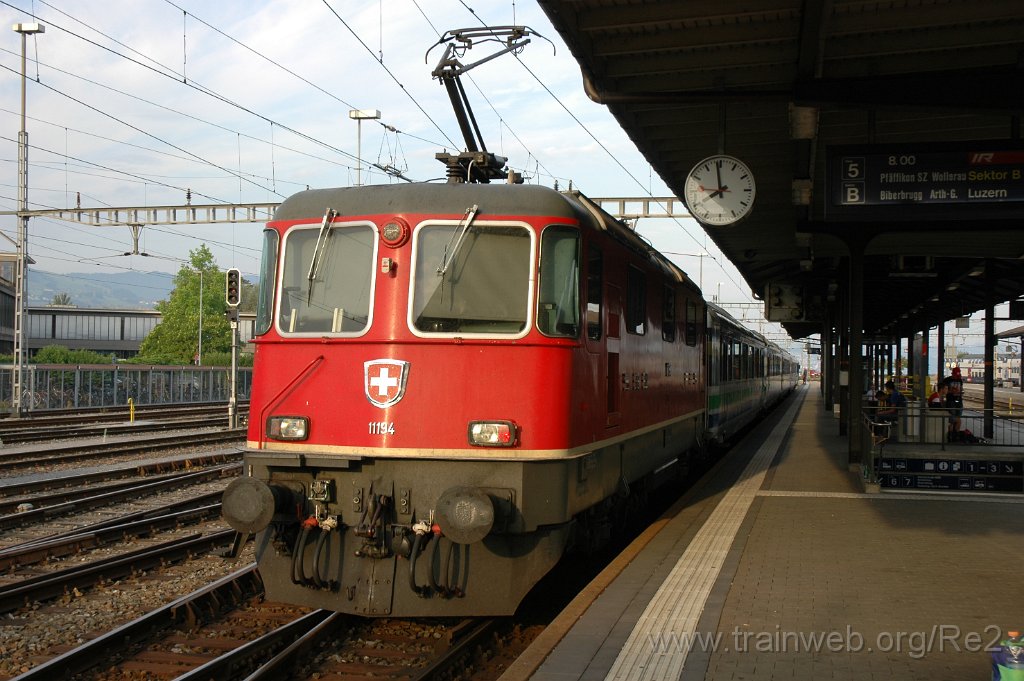 2922-0038-230813.jpg - SBB-CFF Re 4/4'' 11194 / Rapperswil 23.8.2013