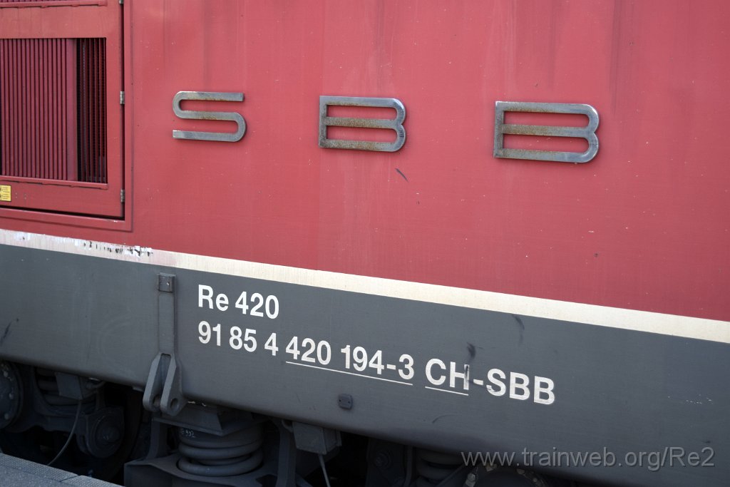 9875-0006-100725.jpg - SBB-CFF Re 4/4'' 11194 (Re 420.194-3)  (Re 91 85 4 420 194-3 CH-SBB) / Zürich HB 10.7.2025
