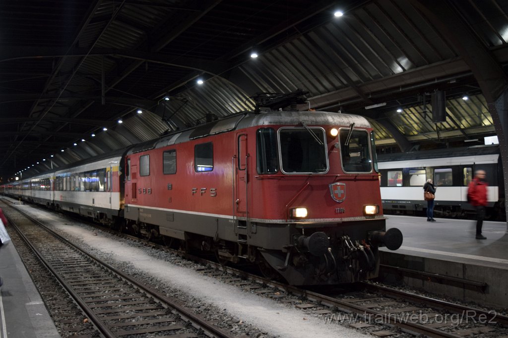 5202-0011-121118.jpg - SBB-CFF Re 4/4'' 11198 (Re 420.198-4)  (Re 91 85 4 420 198-4 CH-SBB) / Zürich HB 12.11.2018