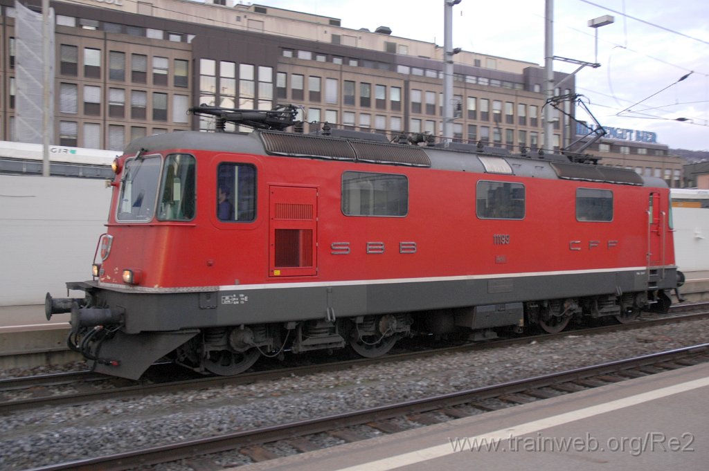 2059-0049-040211.jpg - SBB-CFF Re 4/4'' 11199 / Zürich HB 4.2.2011