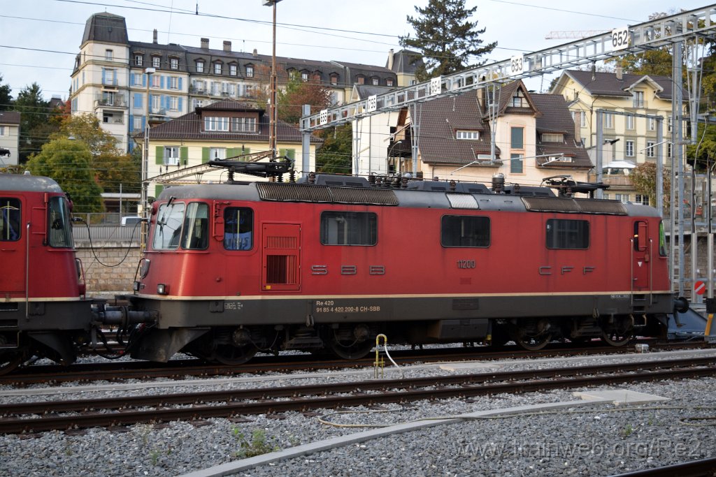 7797-0044-181021.jpg - SBB-CFF Re 4/4'' 11200 (Re 420.200-8)  (Re 91 85 4 420 200-8 CH-SBB) / Bern HB 18.10.2021