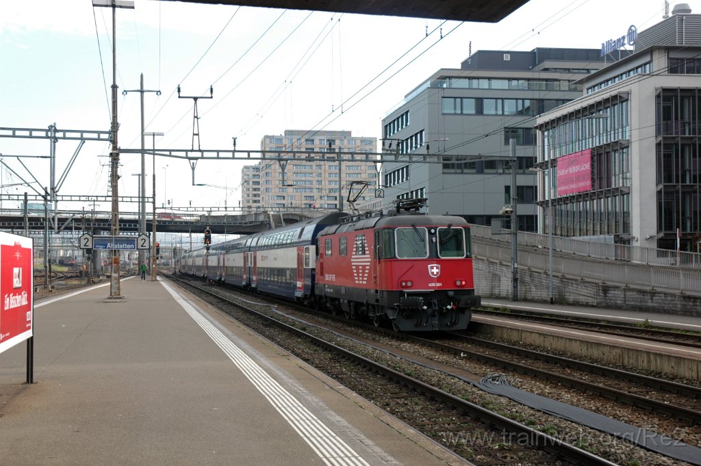 3396-0043-241114.jpg - SBB-CFF Re 420.201-6 (Re 91 85 4 420 201-6 CH-SBB) / Zürich-Altstetten 24.11.2014