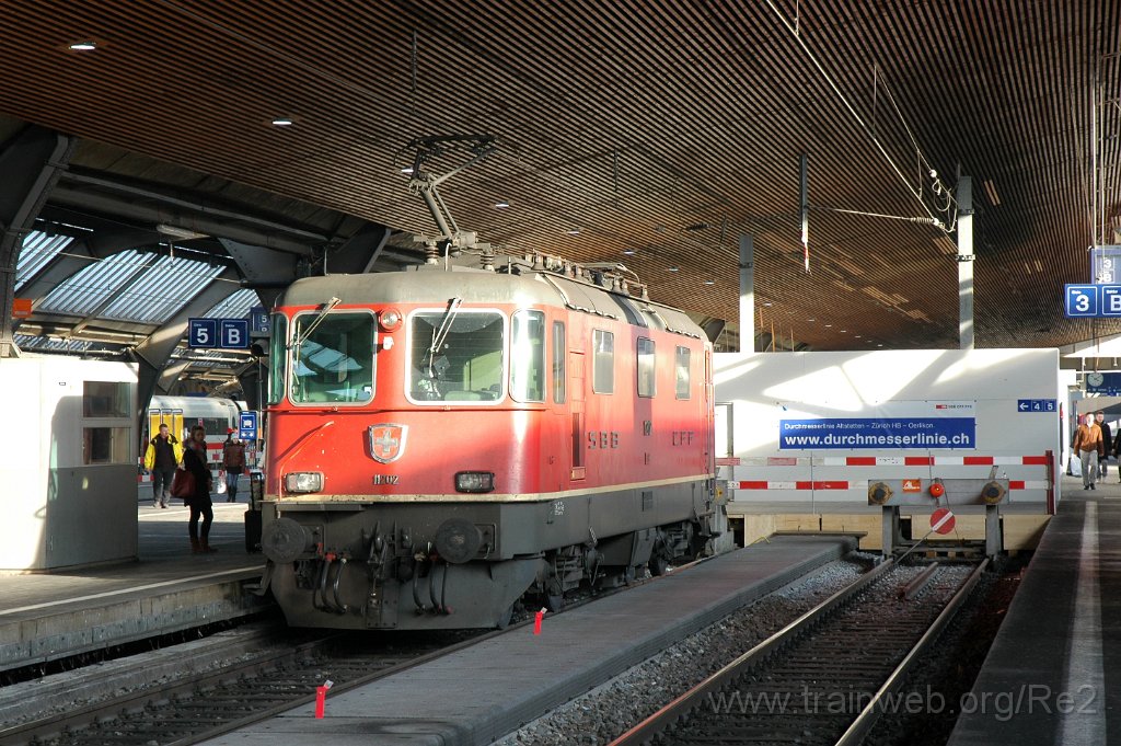 1618-0008-210209.jpg - SBB-CFF Re 4/4'' 11202 / Zürich HB 21.2.2009