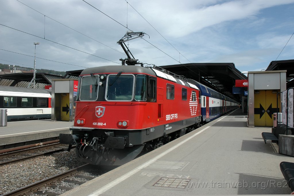 2376-0017-300412.jpg - SBB-CFF Re 420.202-4 (Re 91 85 4 420 202-4 CH-SBB) / Zürich HB 30.4.2012