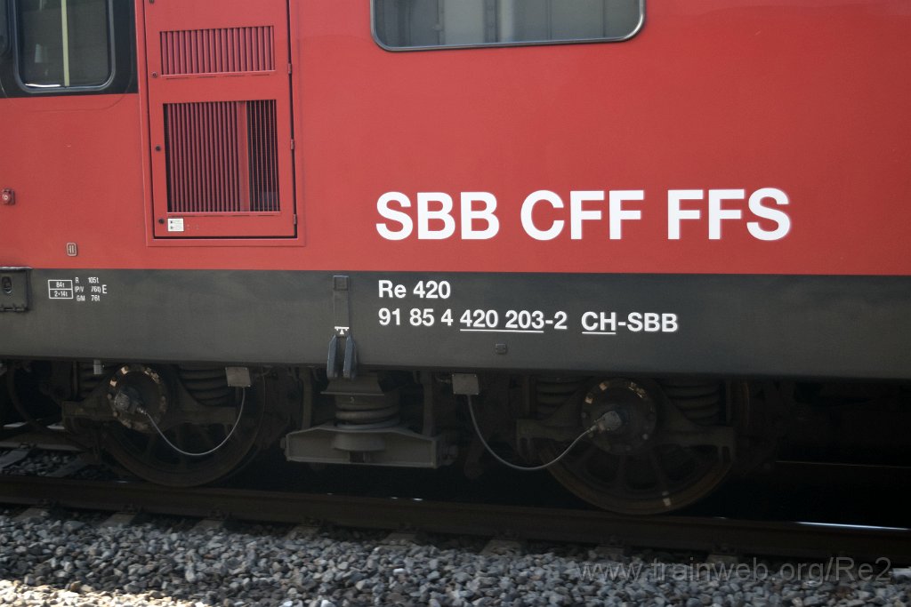 8760-0046-080923.jpg - SBB-CFF Re 420.203-2 (Re 91 85 4 420 203-2 CH-SBB) / Frauenfeld 8.9.2023