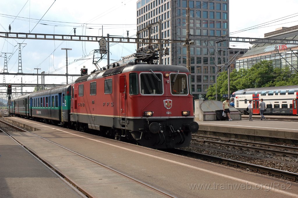 3151-0017-130614.jpg - SBB-CFF Re 4/4'' 11204 / Zürich-Altstetten 13.6.2014