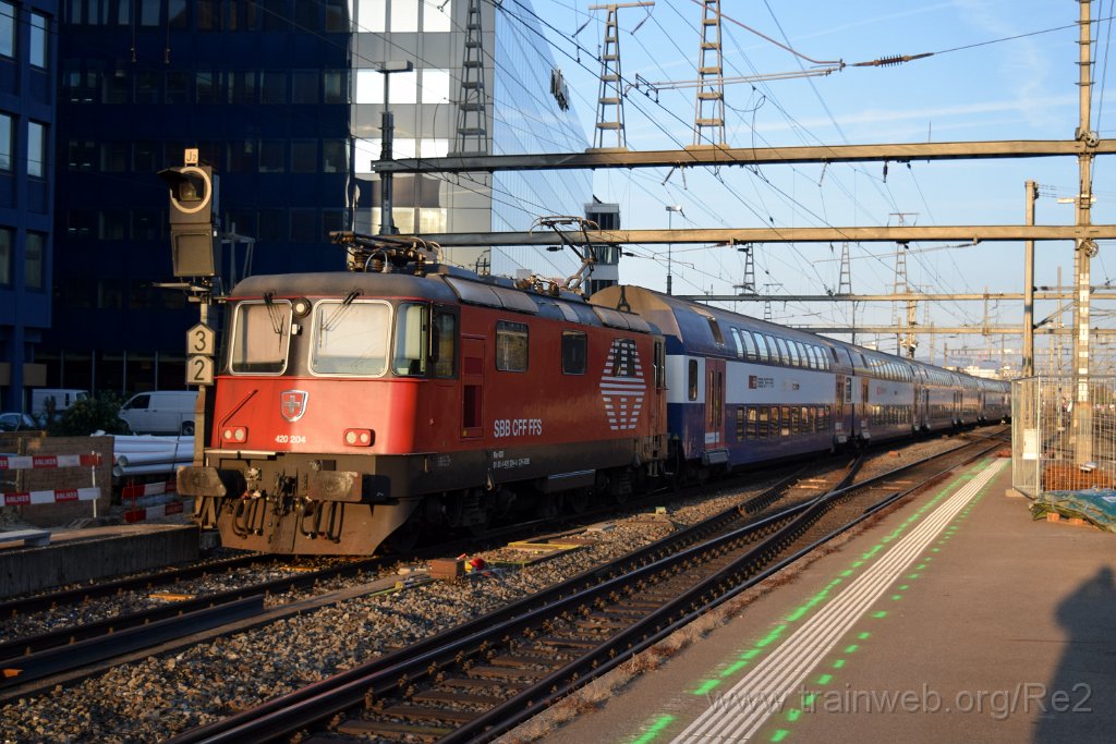 5178-0006-221018.jpg - SBB-CFF Re 420.204-0 (Re 91 85 4 420 204-0 CH-SBB) / Zürich-Altstetten 22.10.2018