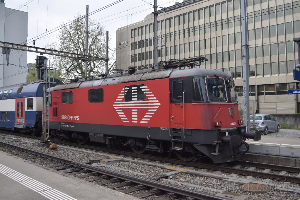 9063-0019-240424.jpg - SBB-CFF Re 420.205-7 (Re 91 85 4 420 205-7 CH-SBB) / Zürich-Altstetten 24.4.2024