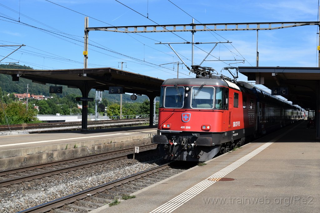 4539-0032-170717.jpg - SBB-CFF Re 420.206-5 (Re 91 85 4 420 206-5 CH-SBB) / Killwangen-Spreitenbach 17.7.2017