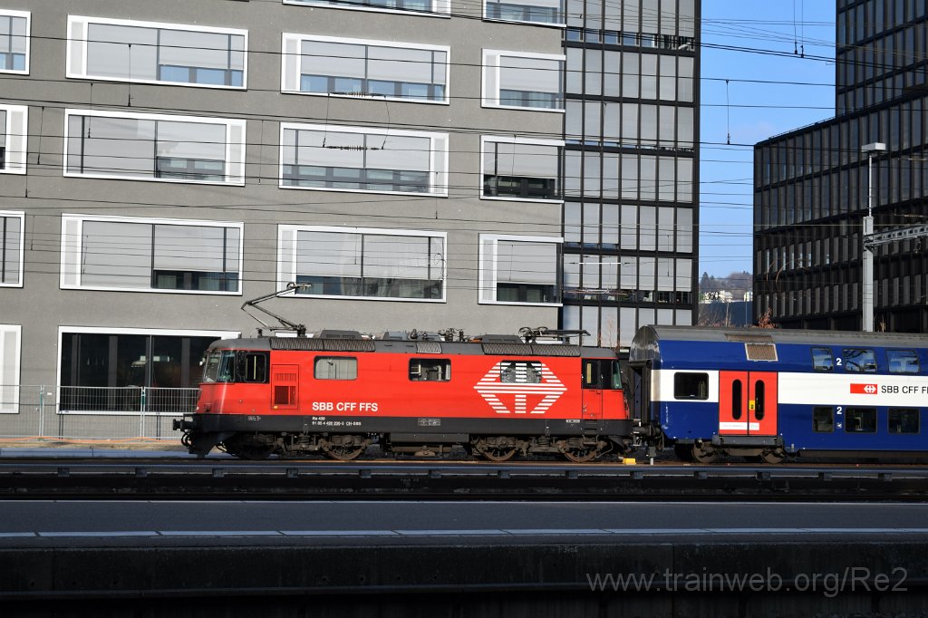 4828-0012-050218.jpg - SBB-CFF Re 420.206-5 (Re 91 85 4 420 206-5 CH-SBB) / Zürich-Altstetten 5.2.2018