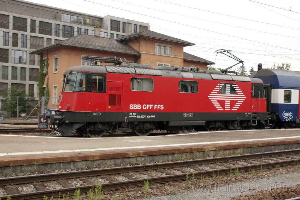 3222-0001-060814.jpg - SBB-CFF Re 420.207-3 (Re 91 85 4 420 207-3 CH-SBB) / Winterthur 6.8.2014