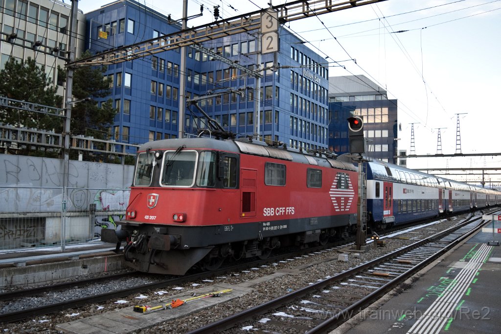 5290-0016-300119.jpg - SBB-CFF Re 420.207-3 (Re 91 85 4 420 207-3 CH-SBB) / Zürich-Altstetten 30.1.2019