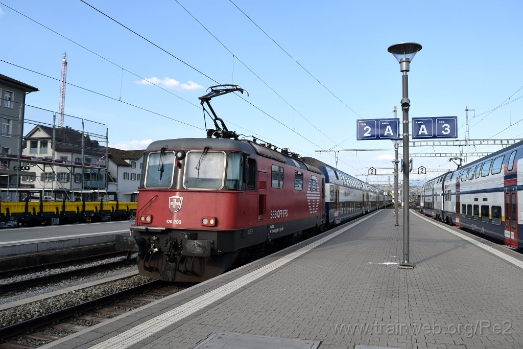 8593-0045-260523.jpg - SBB-CFF Re 420.208-1 (Re 91 85 4 420 208-1 CH-SBB) / Rapperswil 26.5.2023