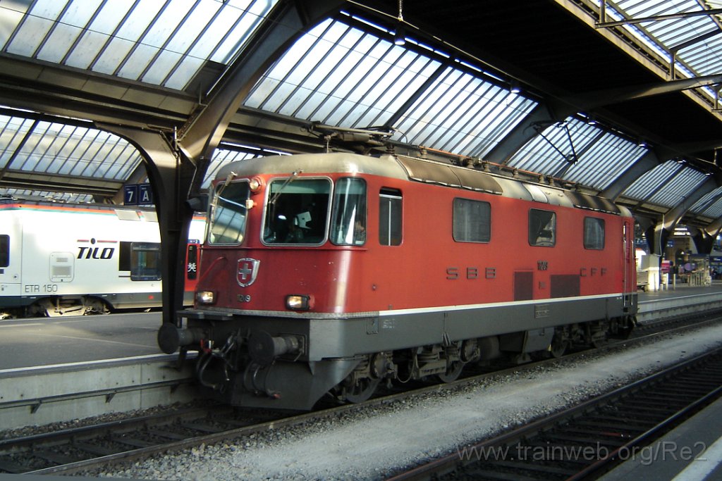 1448-0029-140208.jpg - SBB-CFF Re 4/4'' 11209 / Zürich HB 14.2.2008