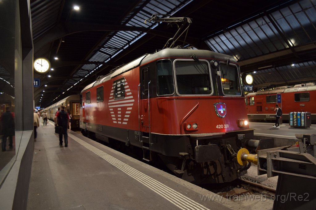 3974-0029-050716.jpg - SBB-CFF Re 420.209-9 (Re 91 85 4 420 209-9 CH-SBB) / Zürich HB 5.7.2016