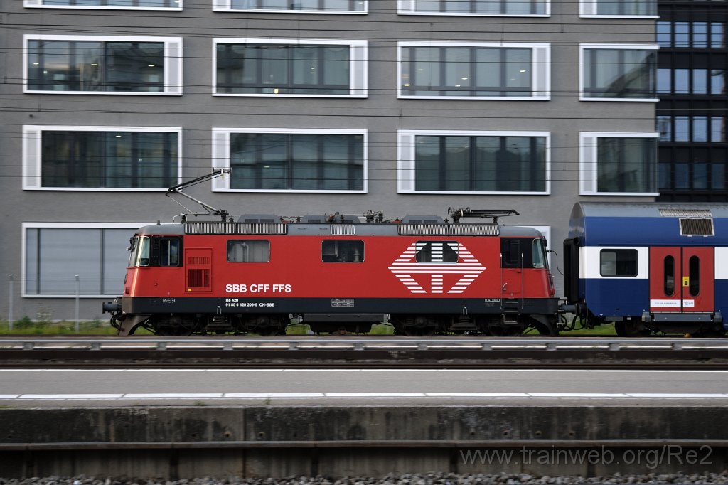 4121-0050-310816.jpg - SBB-CFF Re 420.209-9 (Re 91 85 4 420 209-9 CH-SBB) / Zürich-Altstetten 31.8.2016