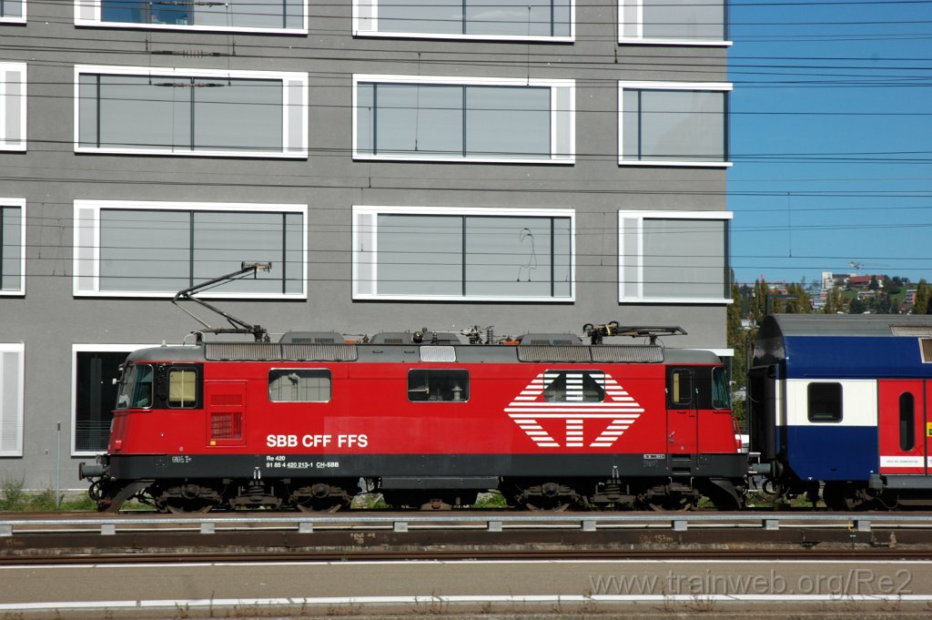 3325-0013-091014.jpg - SBB-CFF Re 420.213-1 (Re 91 85 4 420 213-1 CH-SBB) / Zürich-Altstetten 9.10.2014