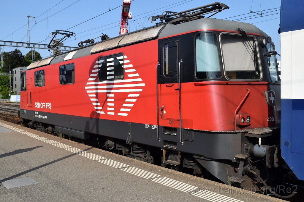 9944-0025-130825.jpg - SBB-CFF Re 420.214-9 (Re 91 85 4 420 214-9 CH-SBB) / Effretikon 13.8.2025