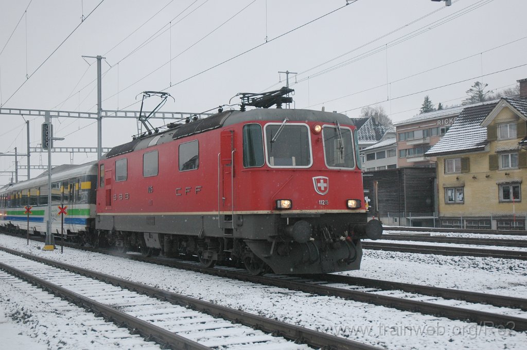2688-0010-110113.jpg - SBB-CFF Re 4/4'' 11215 / Wattwil 11.1.2013
