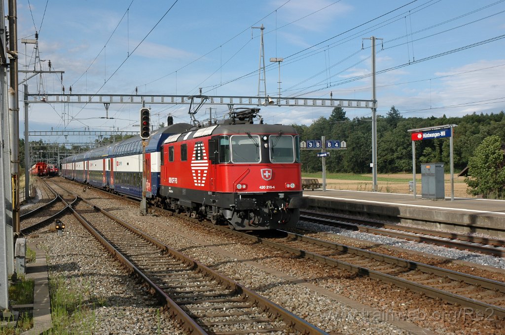 2504-0050-190712.jpg - SBB-CFF Re 420.216-4 (Re 91 85 4 420 216-4 CH-SBB) / Hüntwangen-Wil 19.7.2012