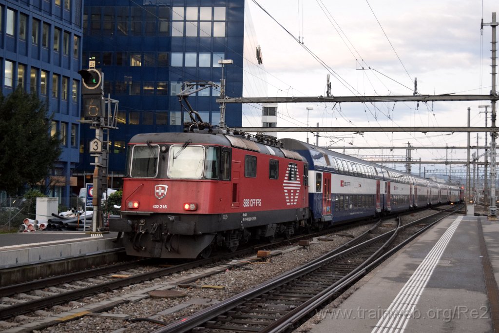8937-0014-260124.jpg - SBB-CFF Re 420.216-4 (Re 91 85 4 420 216-4 CH-SBB) / Zürich-Altstetten 26.1.2024
