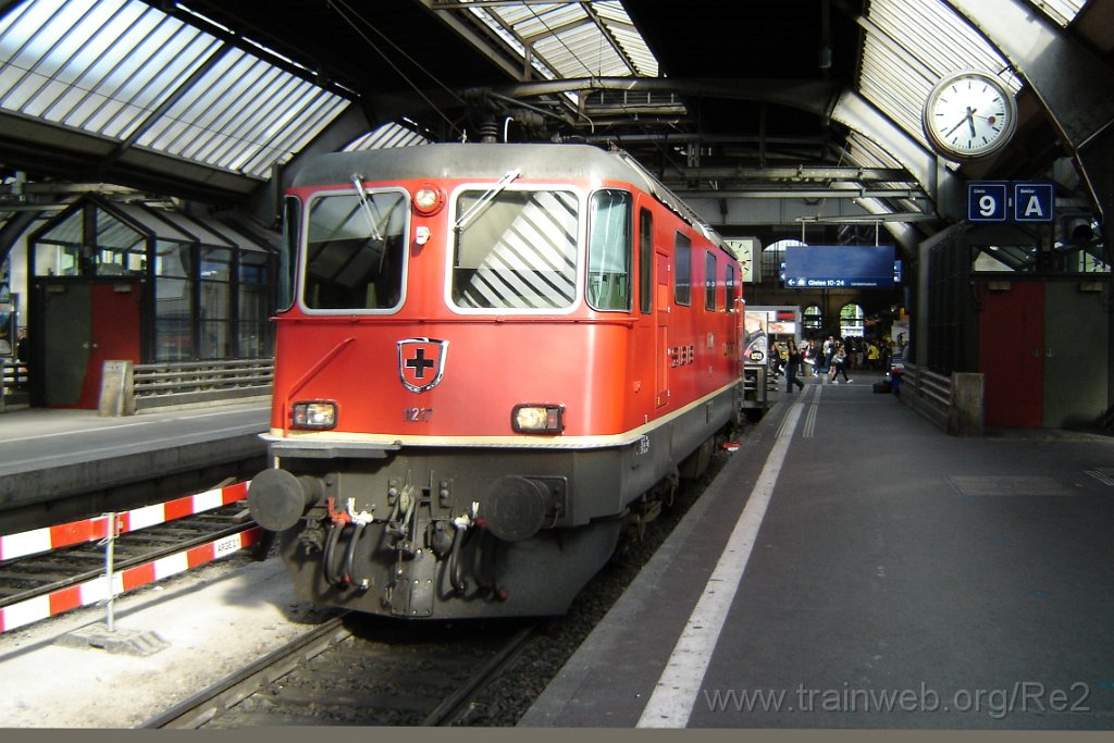 1534-0034-140808.jpg - SBB-CFF Re 4/4'' 11217 / Zürich HB 14.8.2008