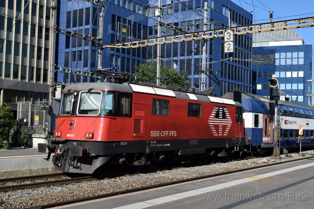 7123-0022-060820.jpg - SBB-CFF Re 420.217-2 (Re 91 85 4 420 217-2 CH-SBB) / Zürich-Altstetten 6.8.2020